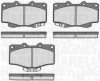 MAGNETI MARELLI 363916060401 Brake Pad Set, disc brake